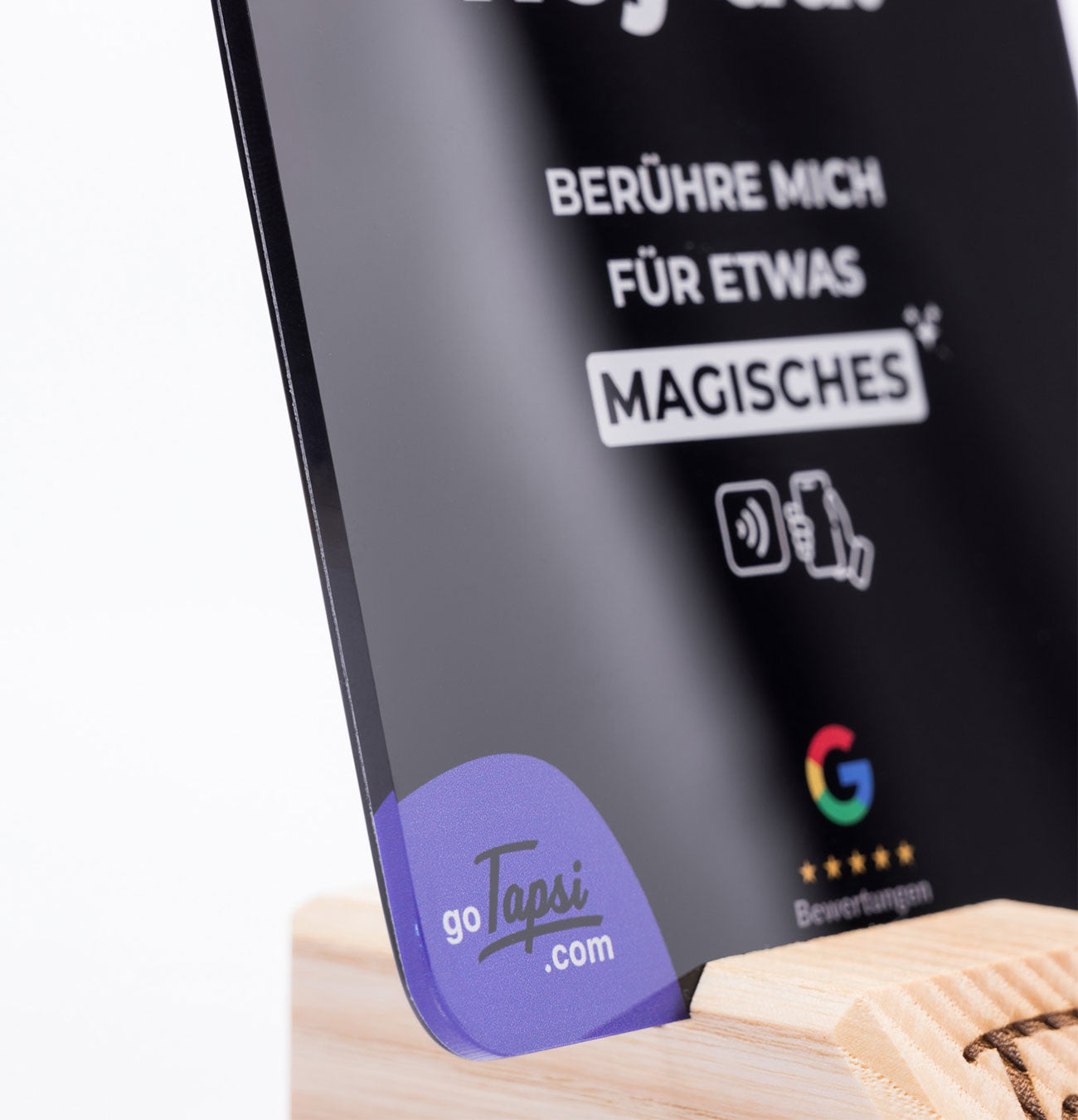Tapsi Bewertungskarte