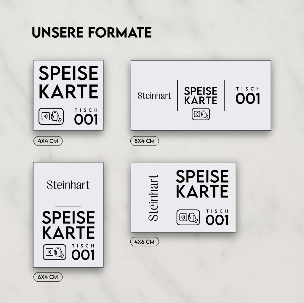 Tapsi - Speisekarte (via NFC)